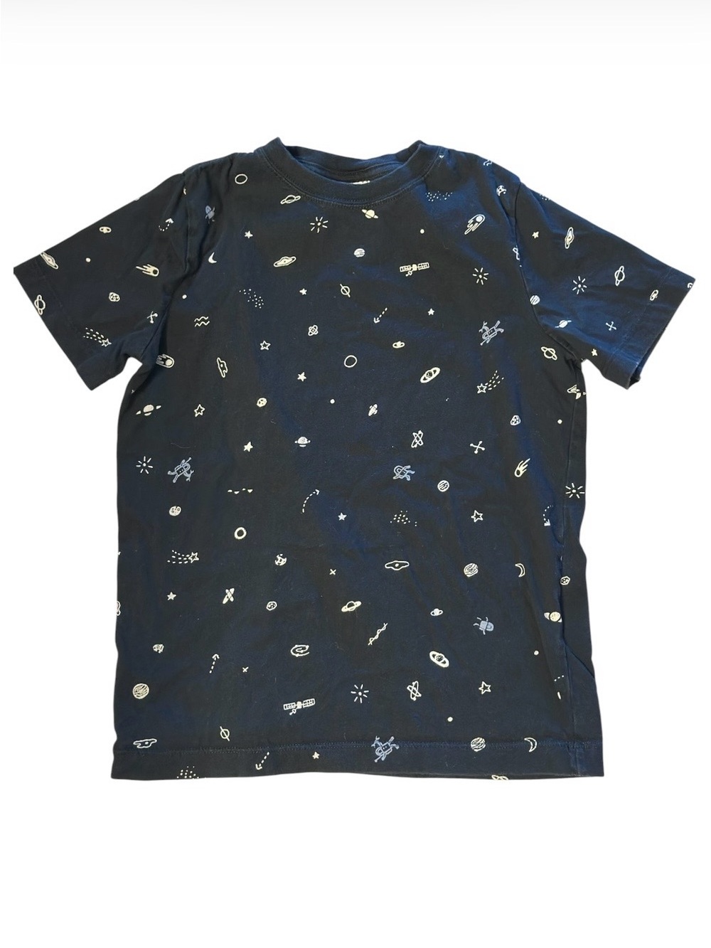 Hanna Andersson space themed tee shirt in size 8
